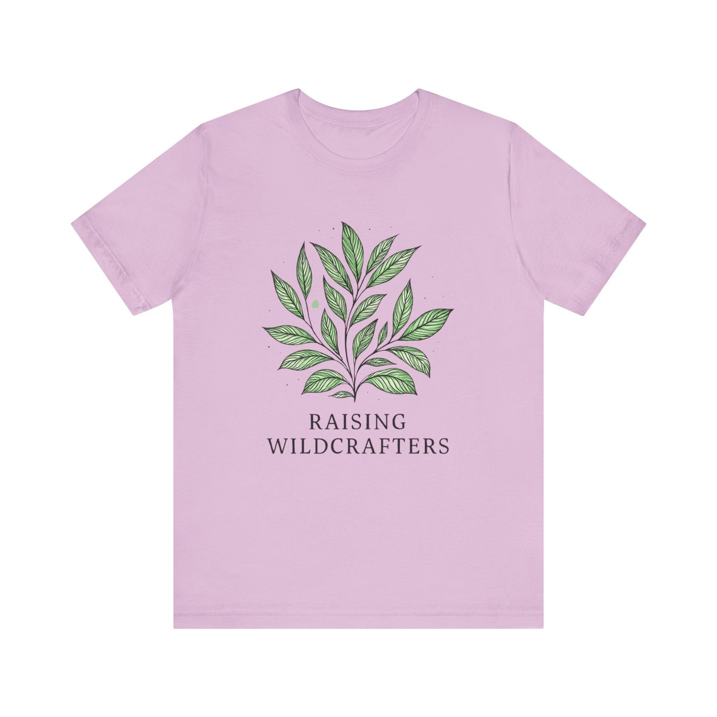 Raising Wildcrafters Tee, Eco-friendly Shirt, Nature Lovers Gift, Unisex Plant T-Shirt, Outdoor Enthusiast Apparel, Herbalism Fashion