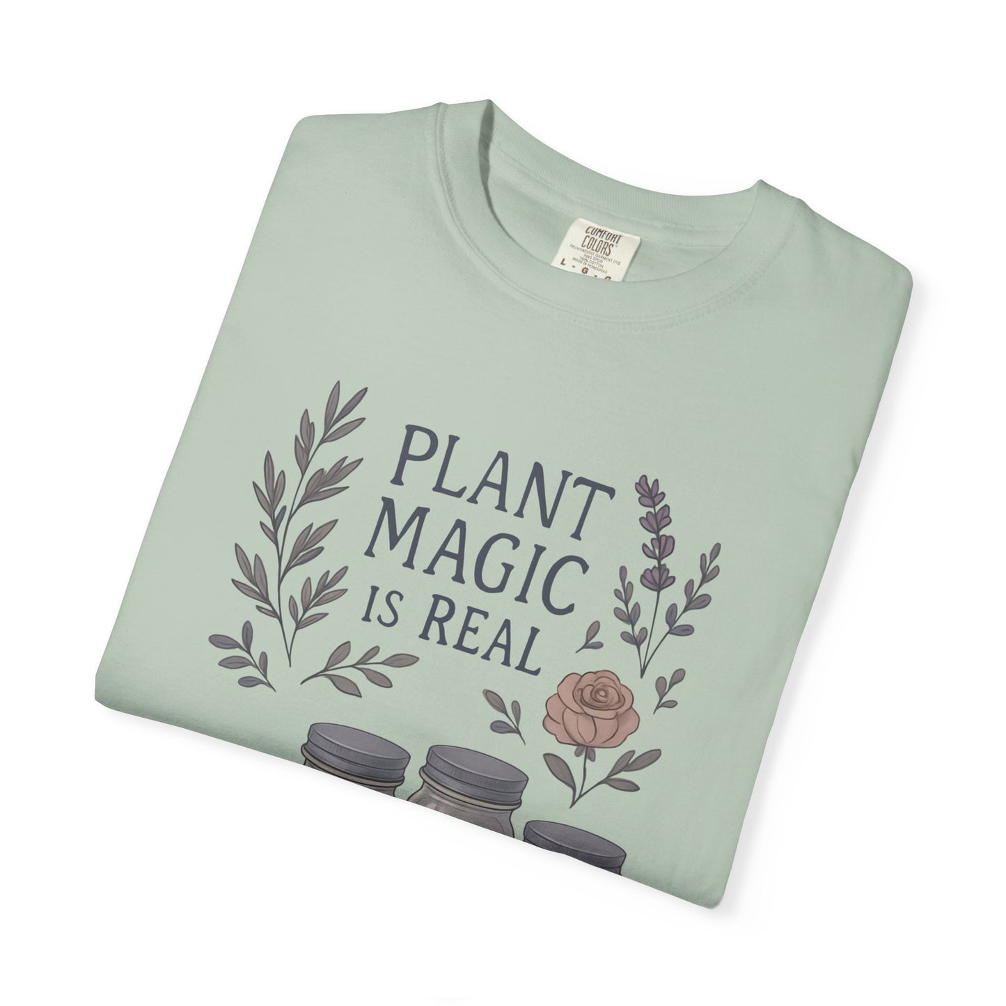 Plant Magic Unisex T-shirt, Herbalist Gift, Boho Tee, Nature Lover Shirt, Spiritual Fashion, Eco-Friendly Style