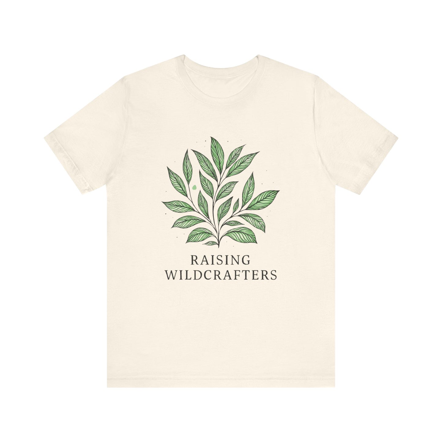 Raising Wildcrafters Tee, Eco-friendly Shirt, Nature Lovers Gift, Unisex Plant T-Shirt, Outdoor Enthusiast Apparel, Herbalism Fashion
