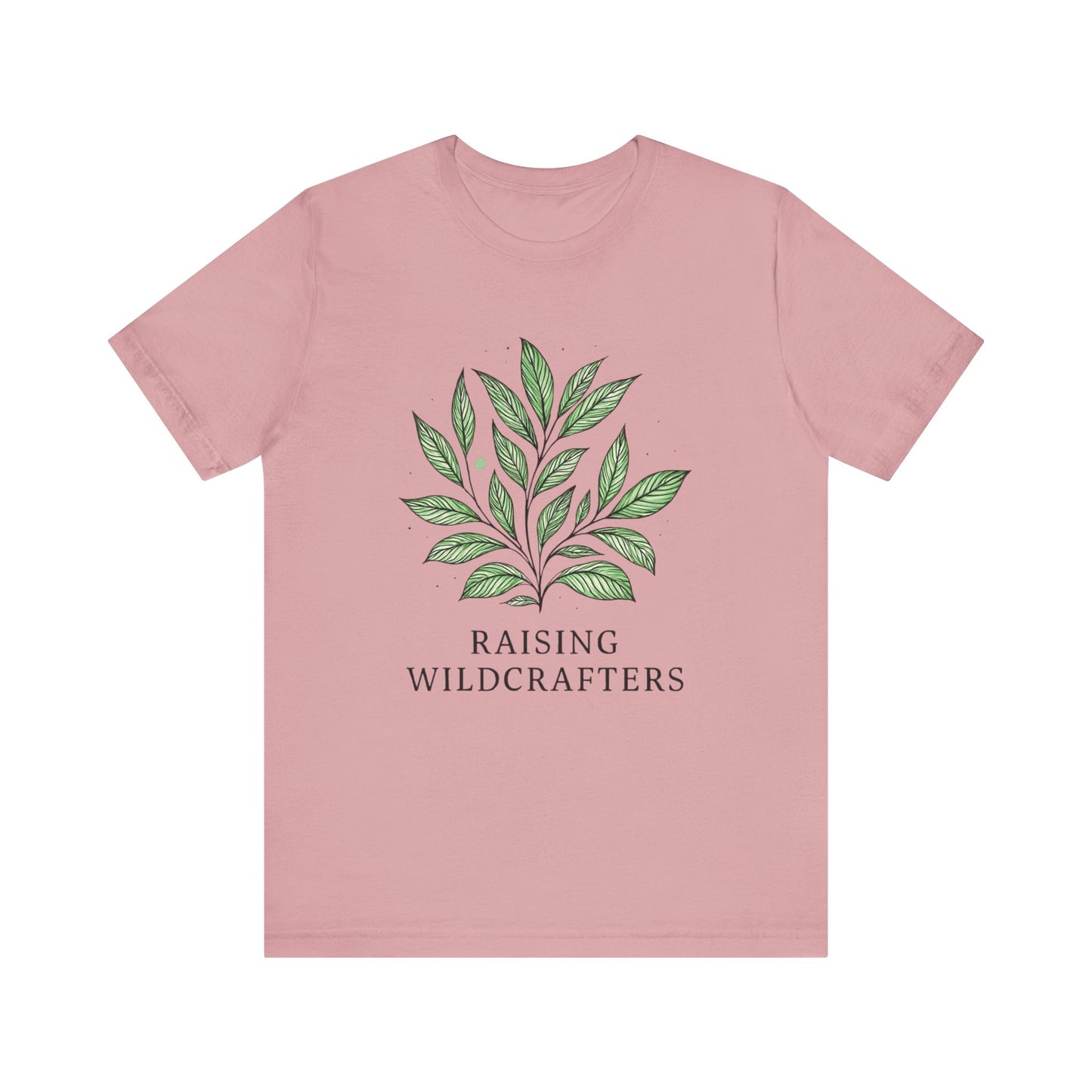 Raising Wildcrafters Tee, Eco-friendly Shirt, Nature Lovers Gift, Unisex Plant T-Shirt, Outdoor Enthusiast Apparel, Herbalism Fashion