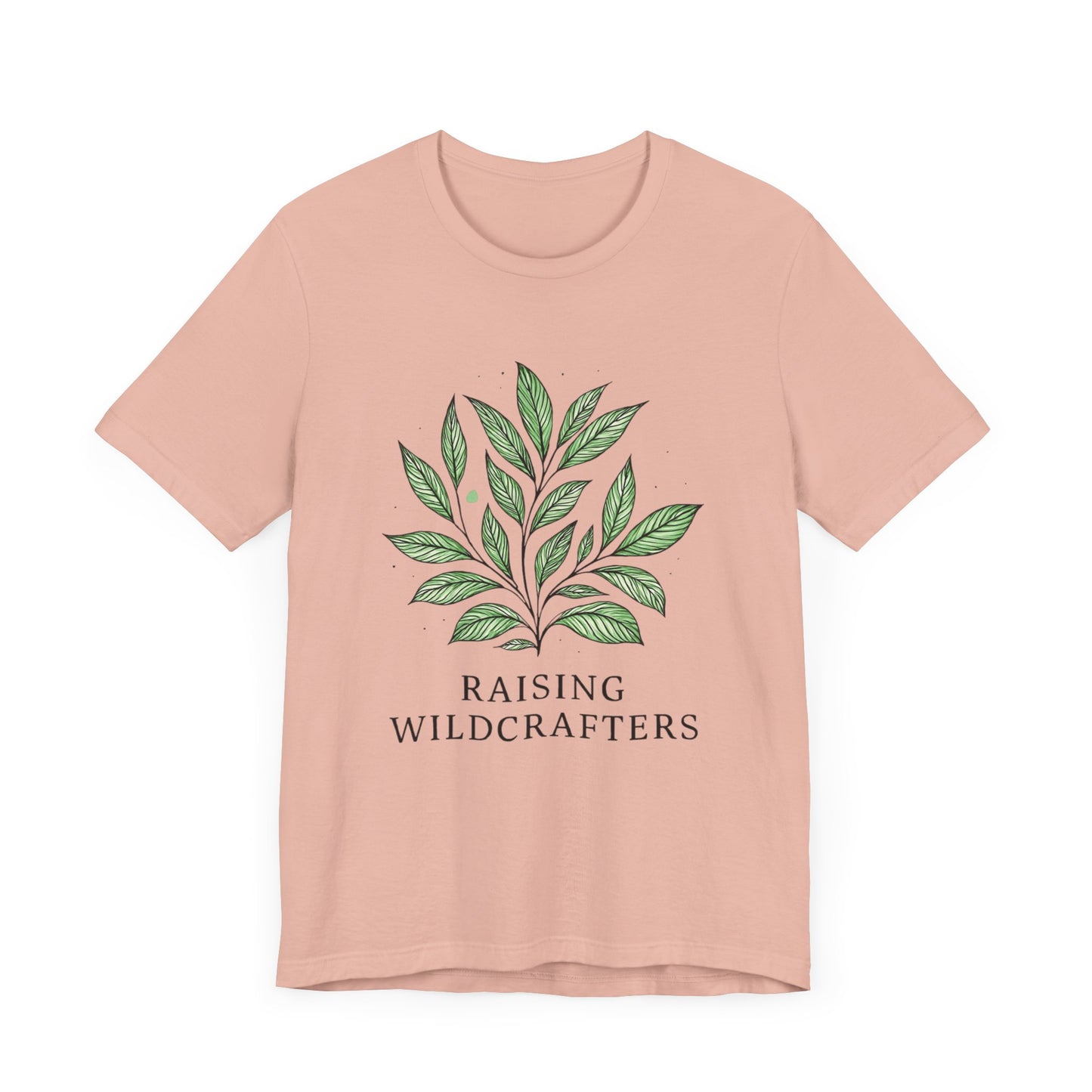 Raising Wildcrafters Tee, Eco-friendly Shirt, Nature Lovers Gift, Unisex Plant T-Shirt, Outdoor Enthusiast Apparel, Herbalism Fashion