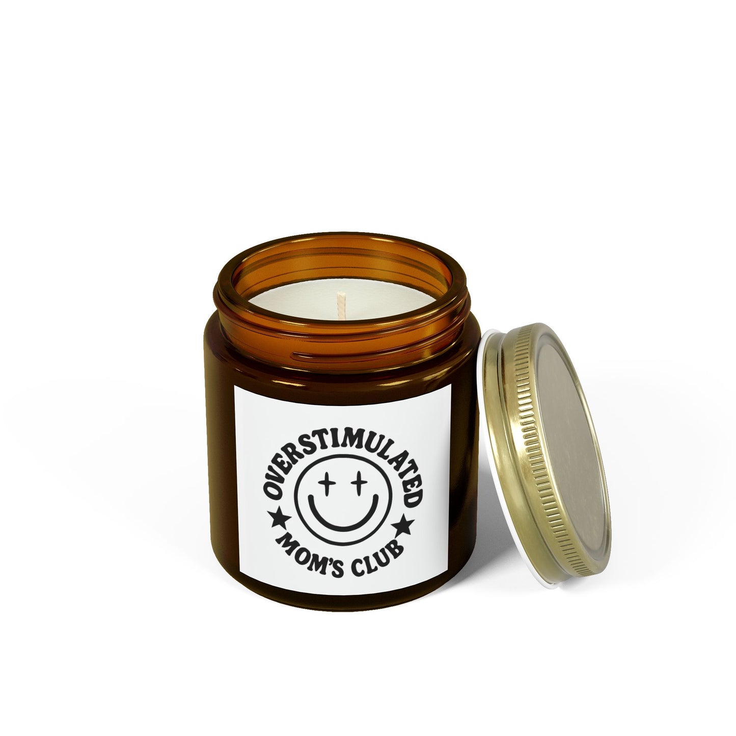 Overstimulated Mom's Club Scented Candle, Relaxing Gift for Moms, Aromatherapy, Home Decor, Self-Care
