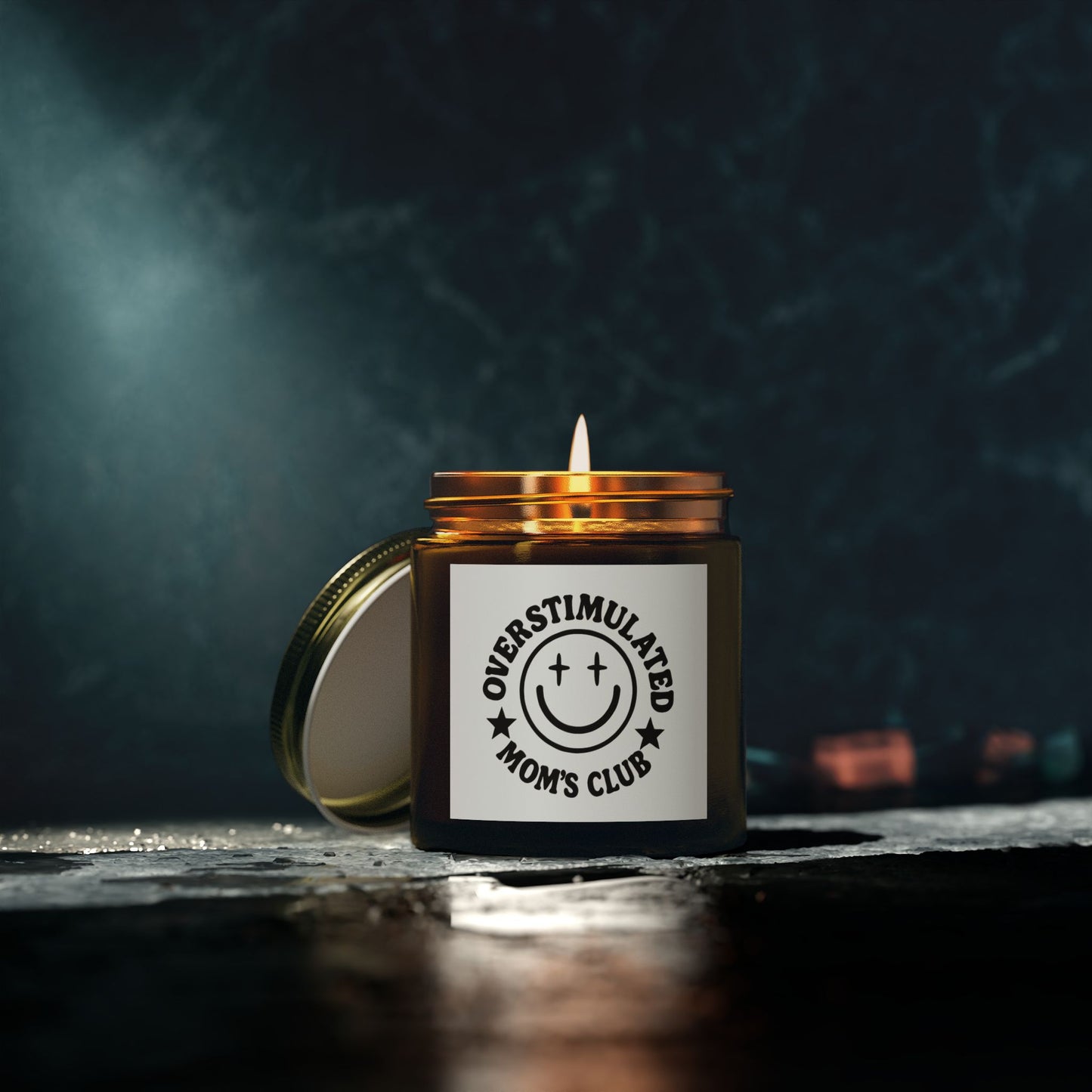 Overstimulated Mom's Club Scented Candle, Relaxing Gift for Moms, Aromatherapy, Home Decor, Self-Care