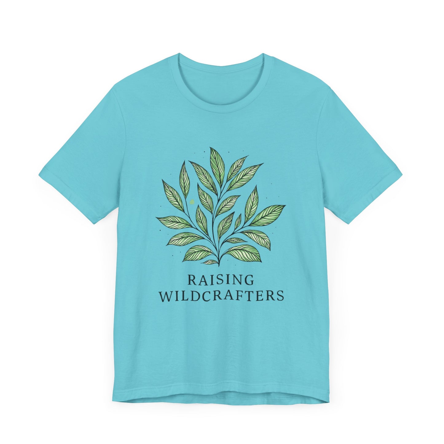 Raising Wildcrafters Tee, Eco-friendly Shirt, Nature Lovers Gift, Unisex Plant T-Shirt, Outdoor Enthusiast Apparel, Herbalism Fashion