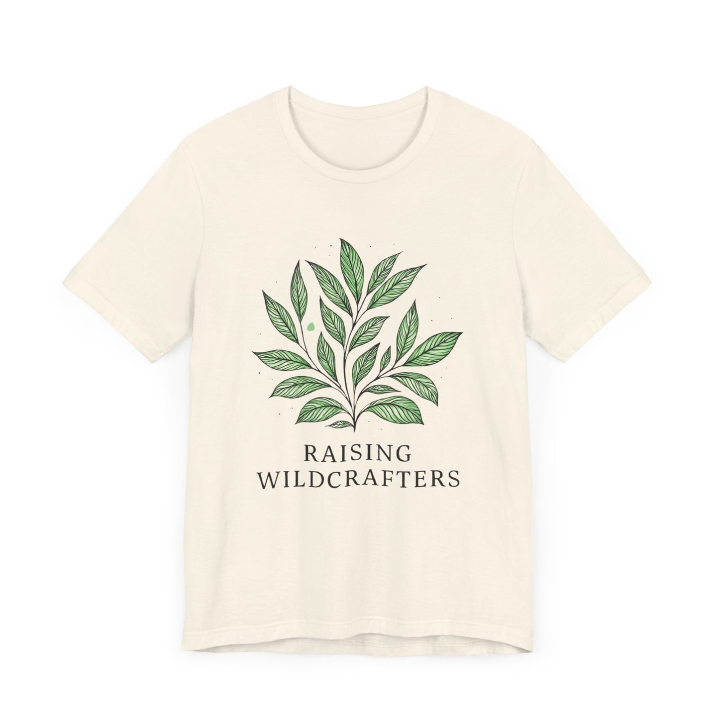 Raising Wildcrafters Tee, Eco-friendly Shirt, Nature Lovers Gift, Unisex Plant T-Shirt, Outdoor Enthusiast Apparel, Herbalism Fashion
