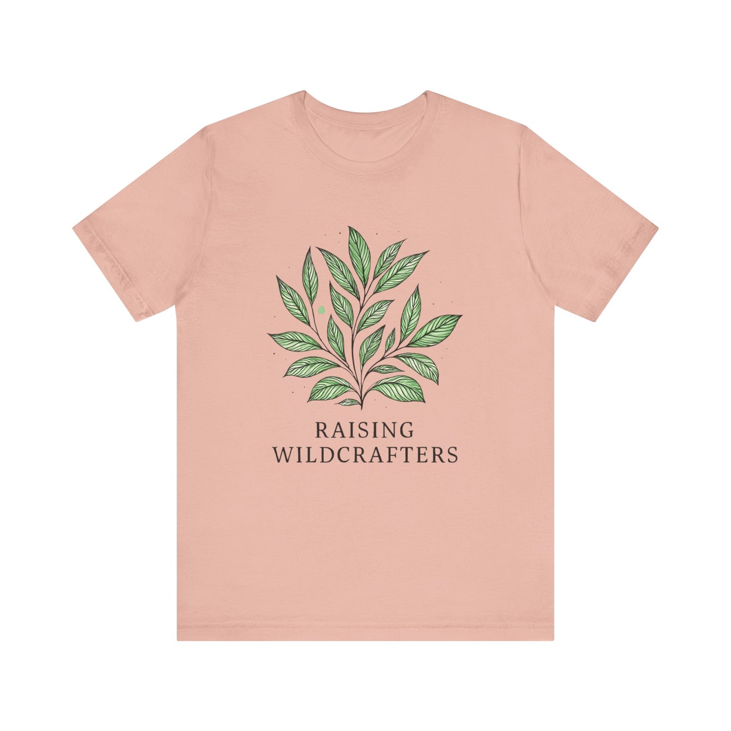Raising Wildcrafters Tee, Eco-friendly Shirt, Nature Lovers Gift, Unisex Plant T-Shirt, Outdoor Enthusiast Apparel, Herbalism Fashion