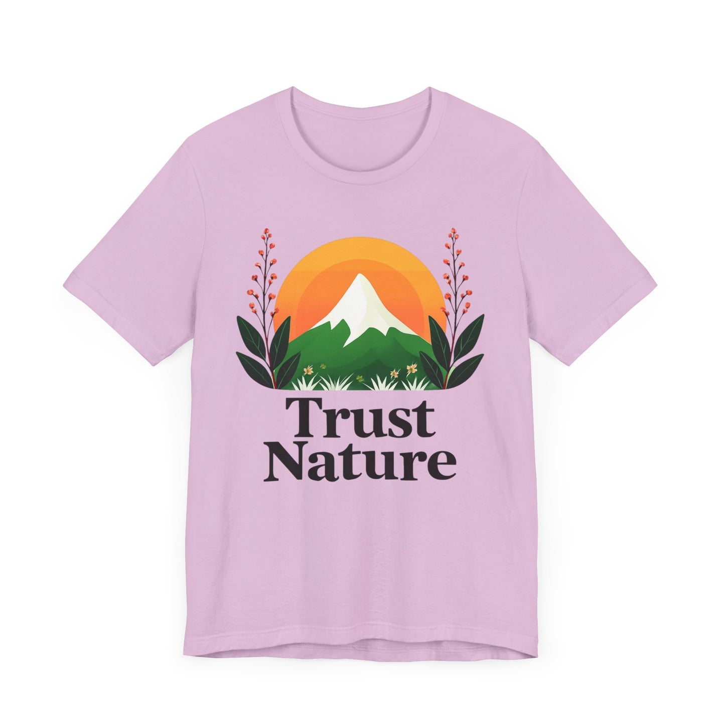 Trust Nature Unisex Jersey Tee, Eco-Friendly Shirt, Nature Lover Gift, Casual Everyday Wear, Outdoor Enthusiast Apparel, Birthday Gift