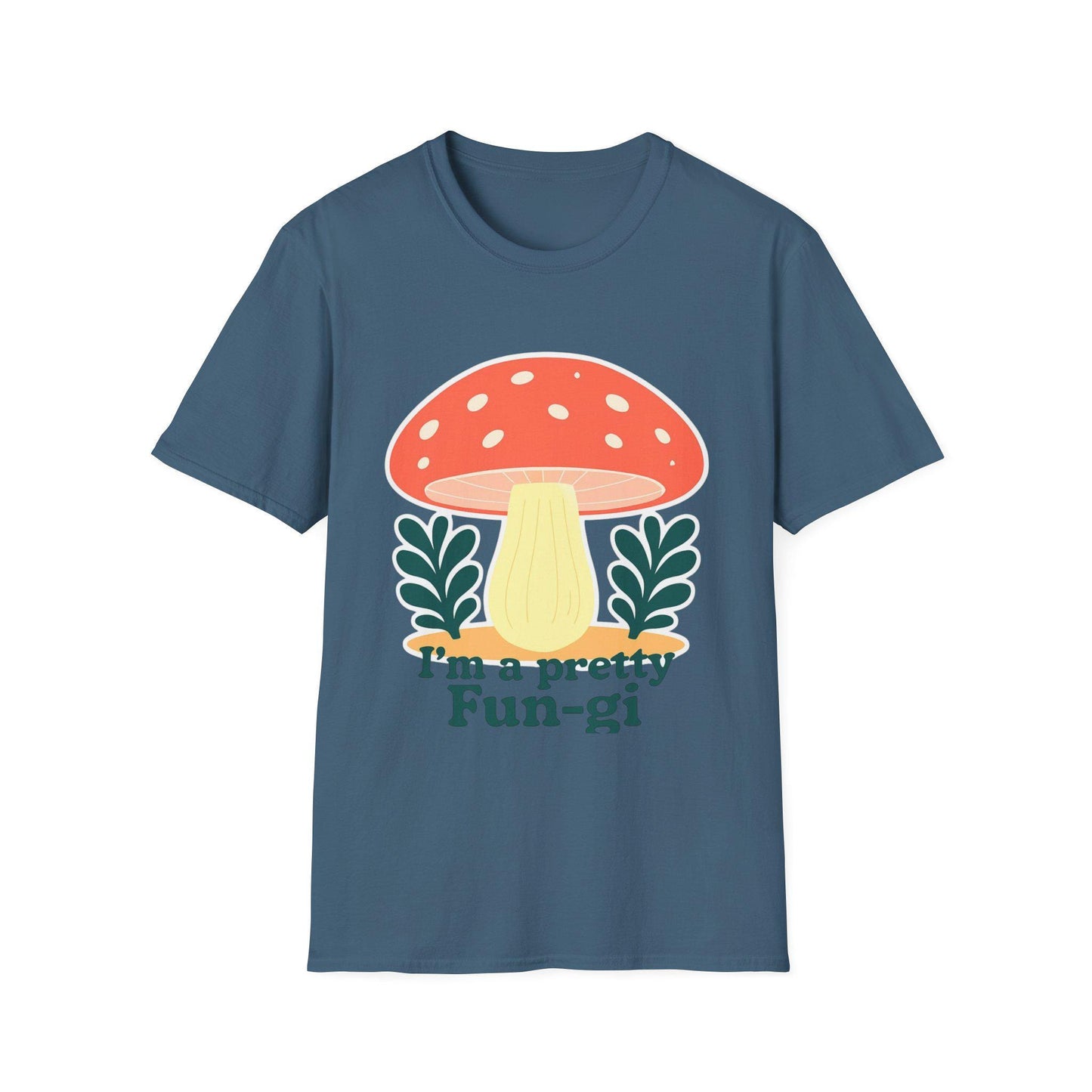 Whimsical Mushroom T-Shirt - Fun-Gi Design, Perfect for Nature Lovers, Gifts, Casual Wear, Eco-Friendly Style, Festival Attire