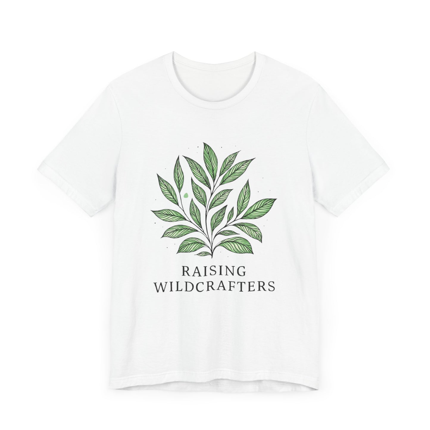 Raising Wildcrafters Tee, Eco-friendly Shirt, Nature Lovers Gift, Unisex Plant T-Shirt, Outdoor Enthusiast Apparel, Herbalism Fashion