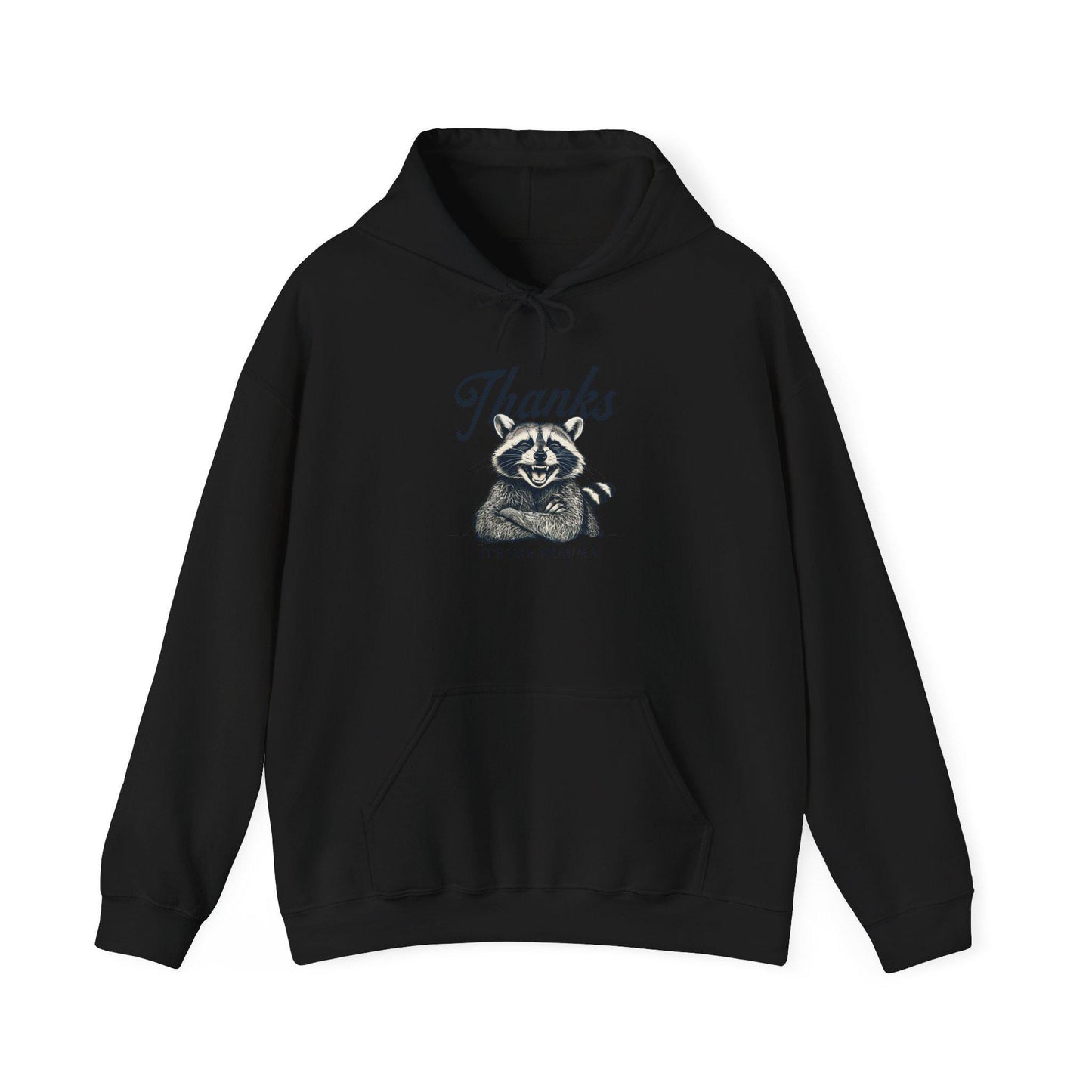 Trauma Raccoon Hoodie - Cozy Sweatshirt for Mental Health Awareness, Funny Gift for Friends, Relaxed Style for Everyday Use, Perfect for