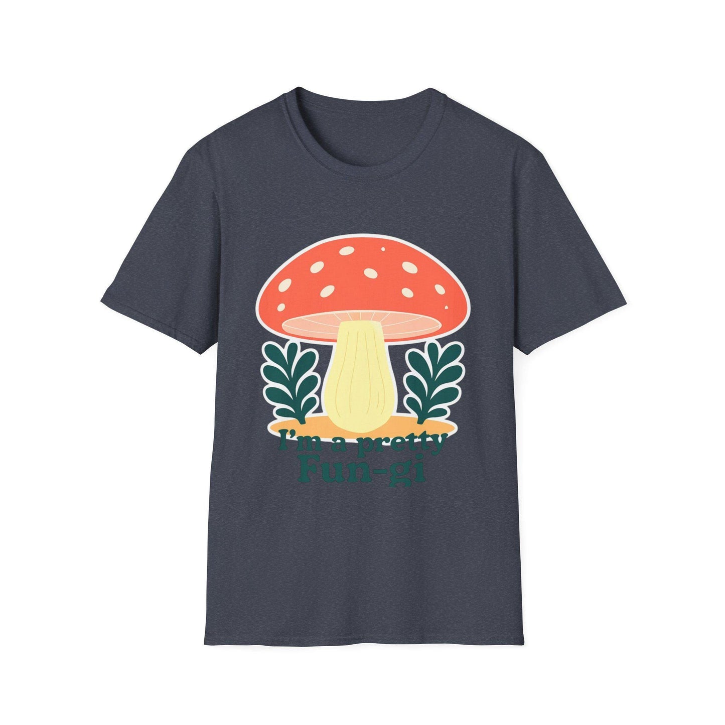 Whimsical Mushroom T-Shirt - Fun-Gi Design, Perfect for Nature Lovers, Gifts, Casual Wear, Eco-Friendly Style, Festival Attire