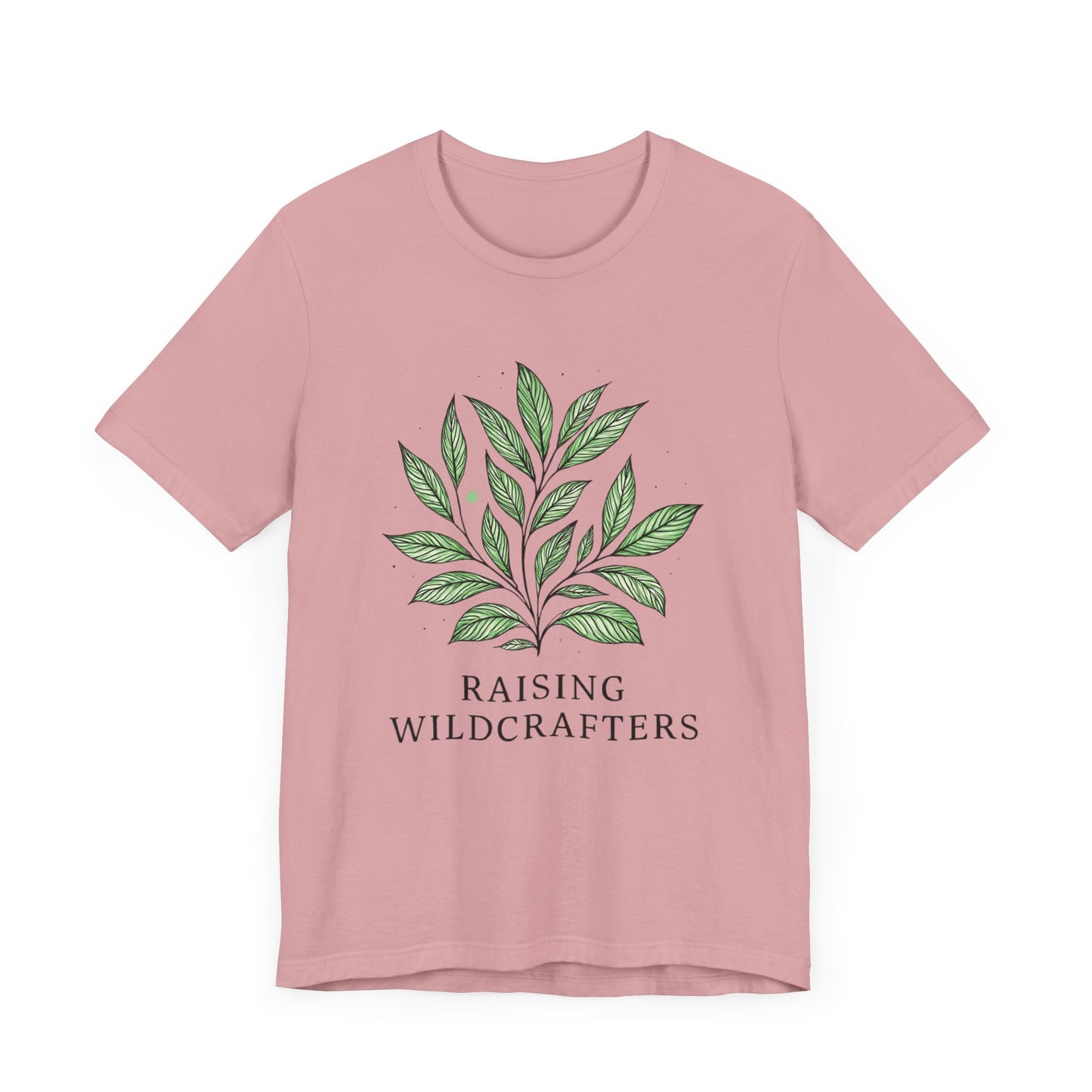 Raising Wildcrafters Tee, Eco-friendly Shirt, Nature Lovers Gift, Unisex Plant T-Shirt, Outdoor Enthusiast Apparel, Herbalism Fashion