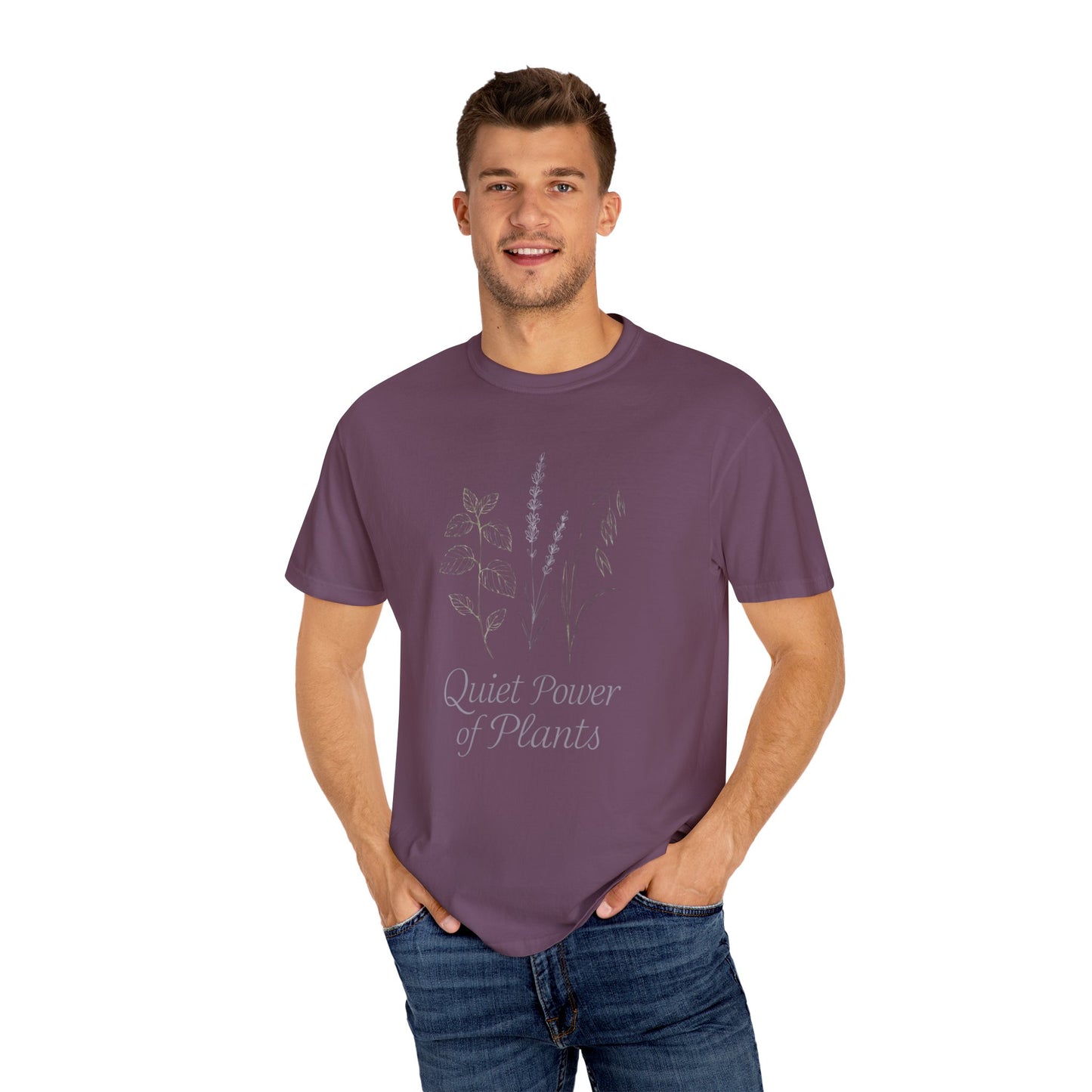 Plant-Inspired Unisex T-Shirt | Quiet Power of Plants Tee, Eco-Friendly Gift, Nature Lover Apparel, Botanical Graphic Tee, Relaxed [...]