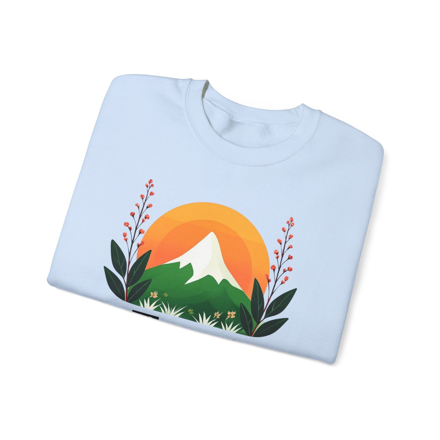 Trust Nature Crewneck Sweatshirt, Cozy Nature Inspired Apparel, Perfect Gift for Nature Lovers, Eco Friendly Fashion, Adventure Ready