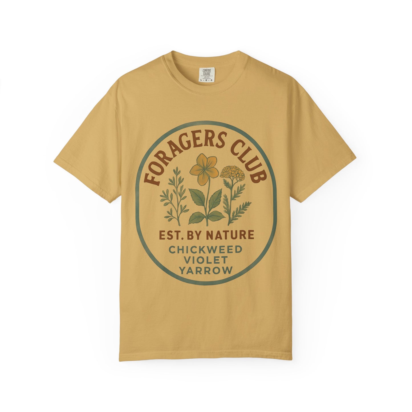 Foragers Club Garment-Dyed T-Shirt | Nature Inspired Tee, Eco-Friendly Apparel, Gift for Nature Lovers, Outdoor Enthusiast Clothing, [...]