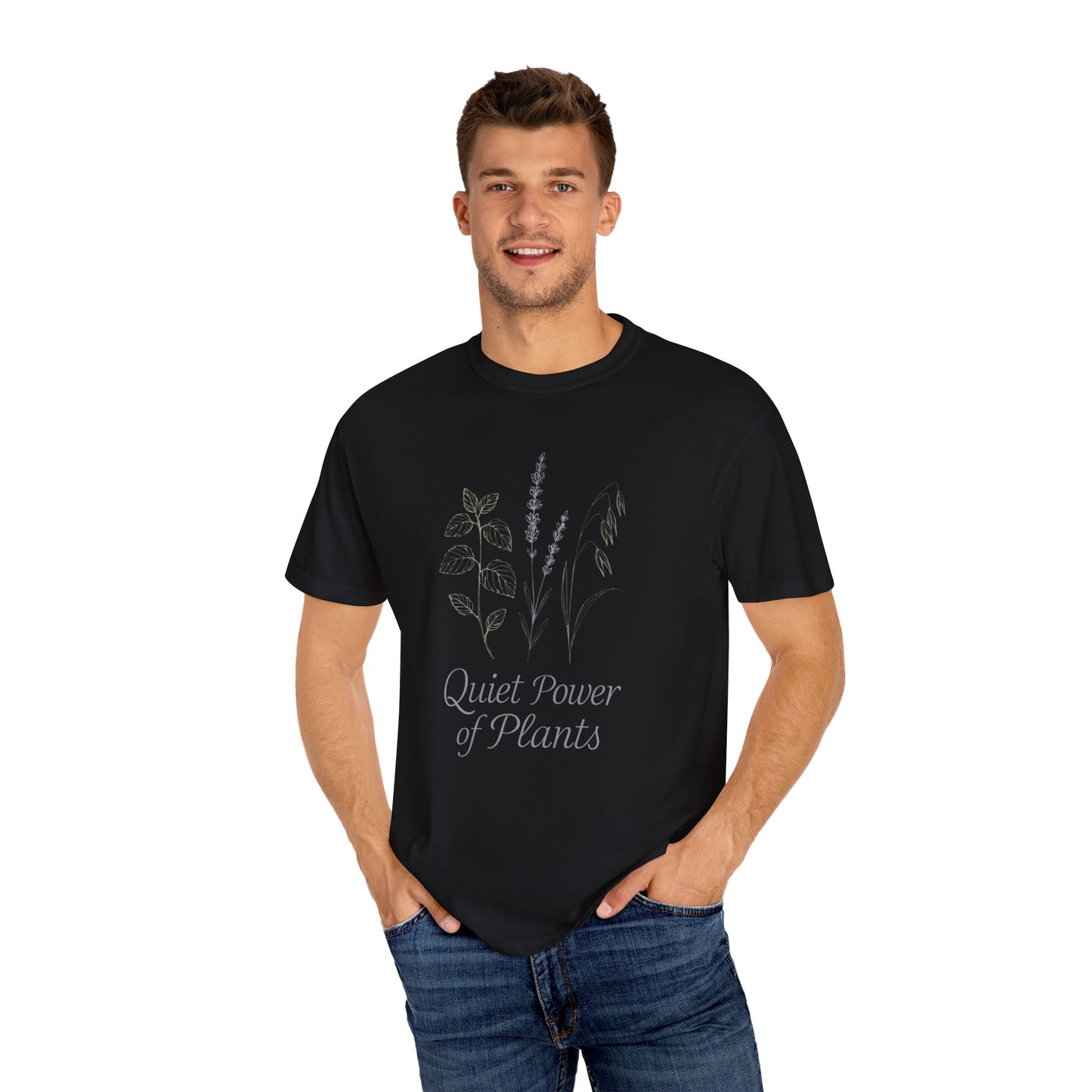 Plant-Inspired Unisex T-Shirt | Quiet Power of Plants Tee, Eco-Friendly Gift, Nature Lover Apparel, Botanical Graphic Tee, Relaxed [...]