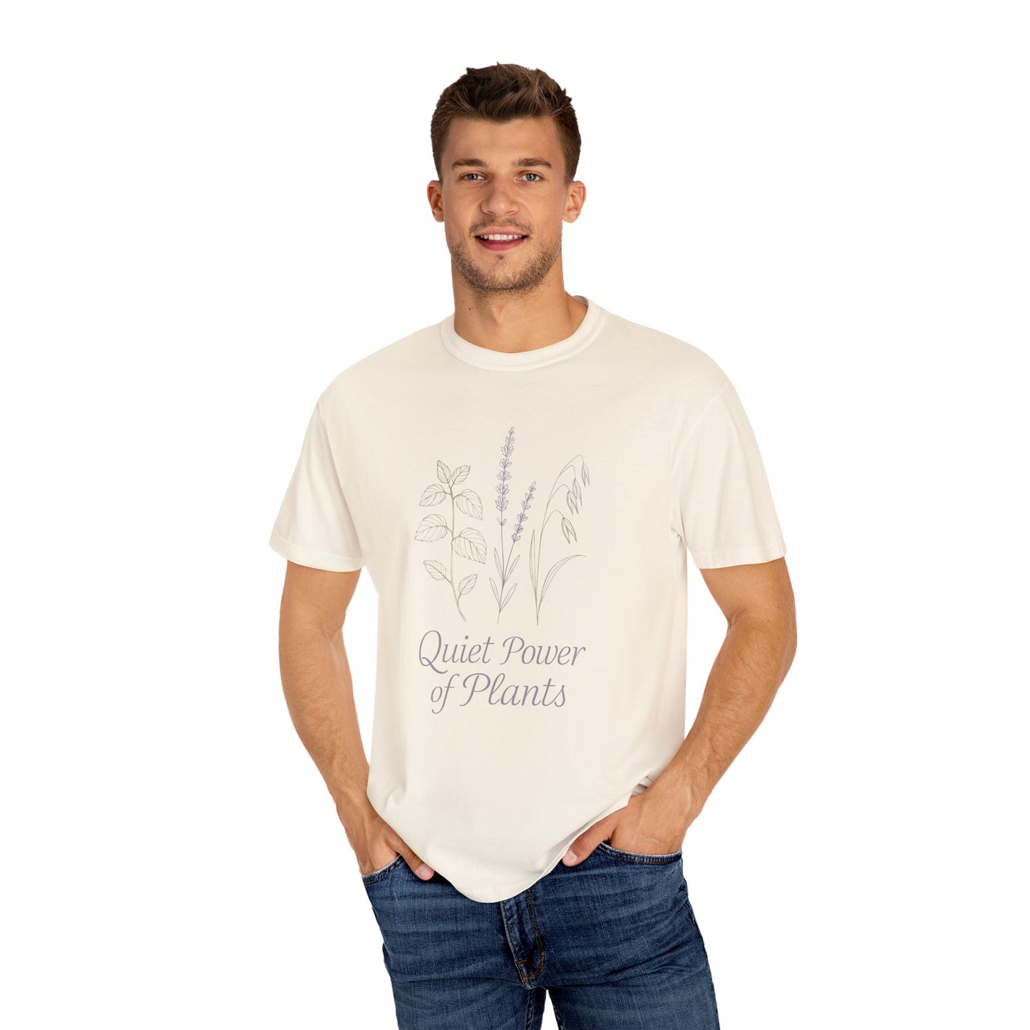 Plant-Inspired Unisex T-Shirt | Quiet Power of Plants Tee, Eco-Friendly Gift, Nature Lover Apparel, Botanical Graphic Tee, Relaxed [...]