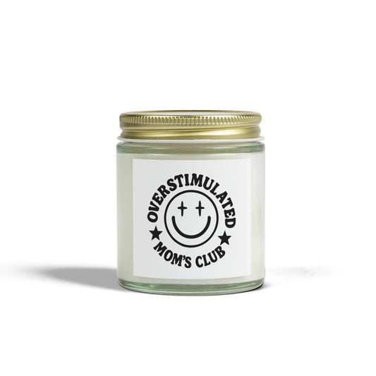 Overstimulated Mom's Club Scented Candle, Relaxing Gift for Moms, Aromatherapy, Home Decor, Self-Care