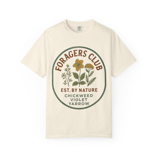 Foragers Club Garment-Dyed T-Shirt | Nature Inspired Tee, Eco-Friendly Apparel, Gift for Nature Lovers, Outdoor Enthusiast Clothing, [...]