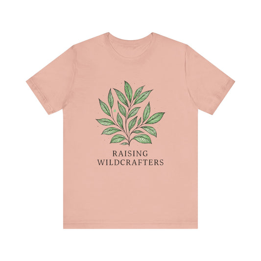 Raising Wildcrafters Tee, Eco-friendly Shirt, Nature Lovers Gift, Unisex Plant T-Shirt, Outdoor Enthusiast Apparel, Herbalism Fashion