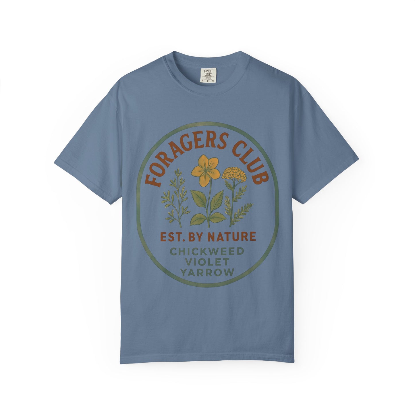 Foragers Club Garment-Dyed T-Shirt | Nature Inspired Tee, Eco-Friendly Apparel, Gift for Nature Lovers, Outdoor Enthusiast Clothing, [...]
