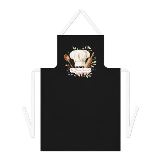 Bake Your Own Shit Adult Apron, Perfect for Cooking Lovers and Bakers, Kitchen Gift, Birthday Present, BBQ, Cooking Class