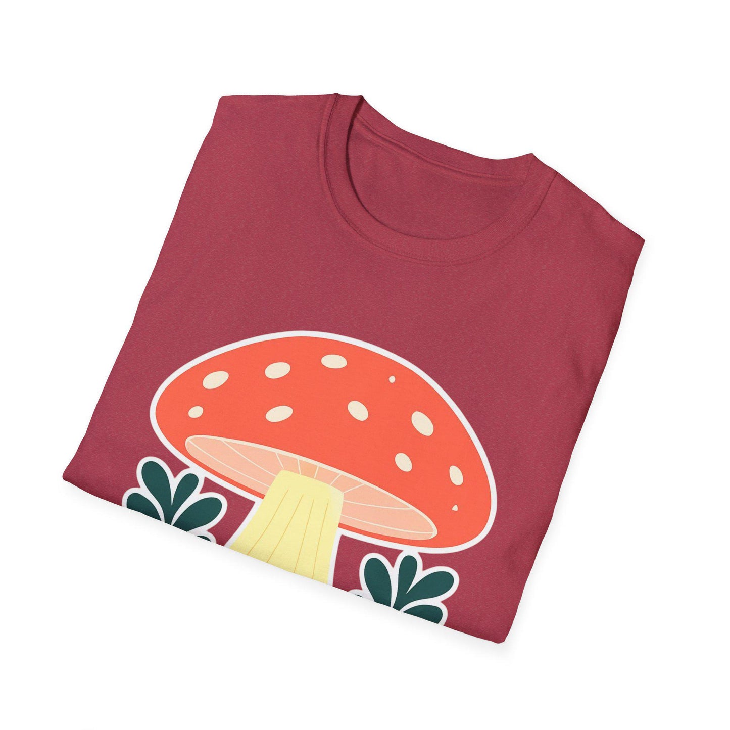 Whimsical Mushroom T-Shirt - Fun-Gi Design, Perfect for Nature Lovers, Gifts, Casual Wear, Eco-Friendly Style, Festival Attire